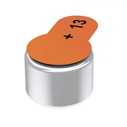 13 numaralı işitme cihazı pili görseli