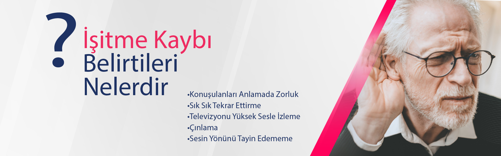 İşitme kaybı belirtileri nelerdir